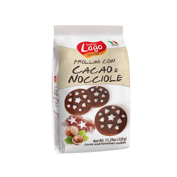 Frollini Cocoa & Hazelnut Cookies 320gr