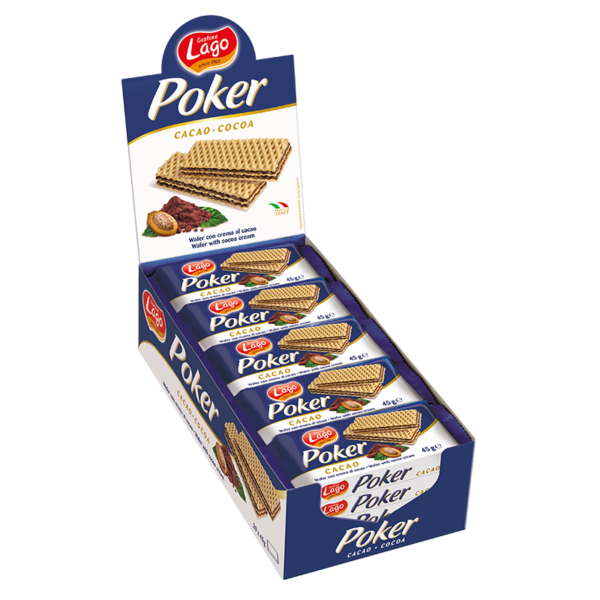 Gastone Lago Poker Cocoa 4x45g